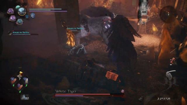 Nioh 2 DLC - White Tiger Boss Fight (Darkness in the Capital DLC) смотреть онлайн