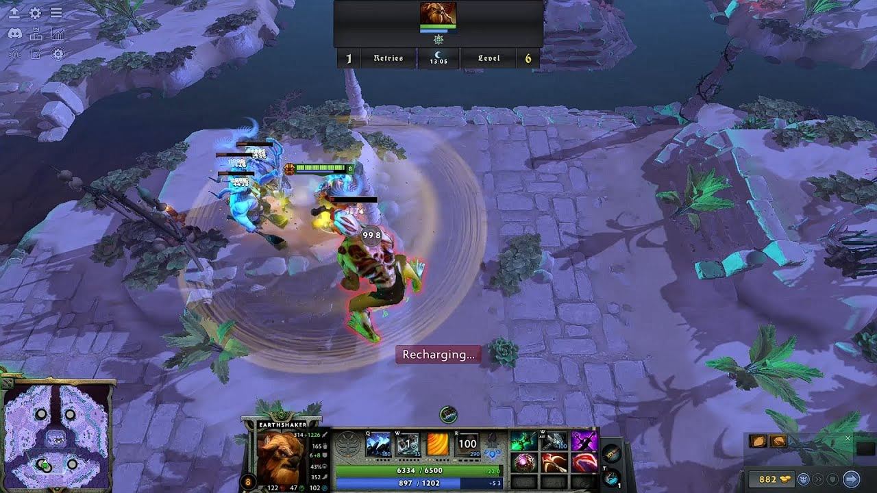 Dota 2 - Epic Boss Fight Reborn - i tried hard difficulty but tilted in the end смотреть онлайн