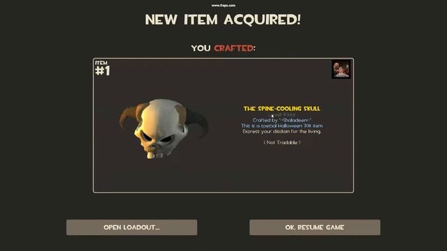Haunted hat crafting in Team Fortress 2 (2012) смотреть онлайн
