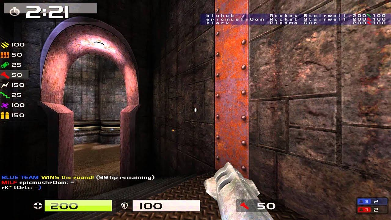 Quake Live: Cypher,Clawz vs two randoms CA Campgrounds смотреть онлайн