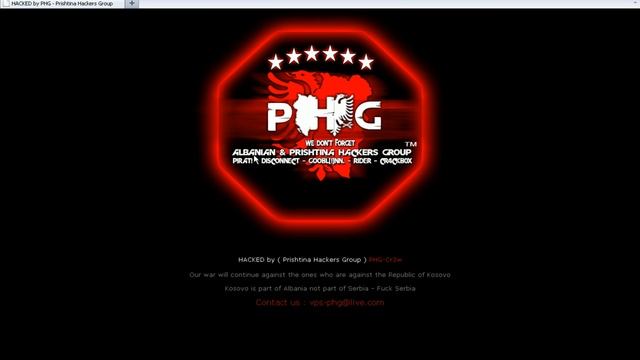 Sarkistaosb.gov.tr Hacked by PHG / Prishtina Hackers Group смотреть онлайн