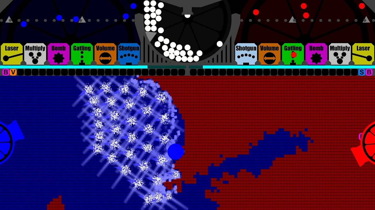 61. Шарики: Битва за территорию| Marble: Ultimate Mixture | Кто победит? смотреть онлайн