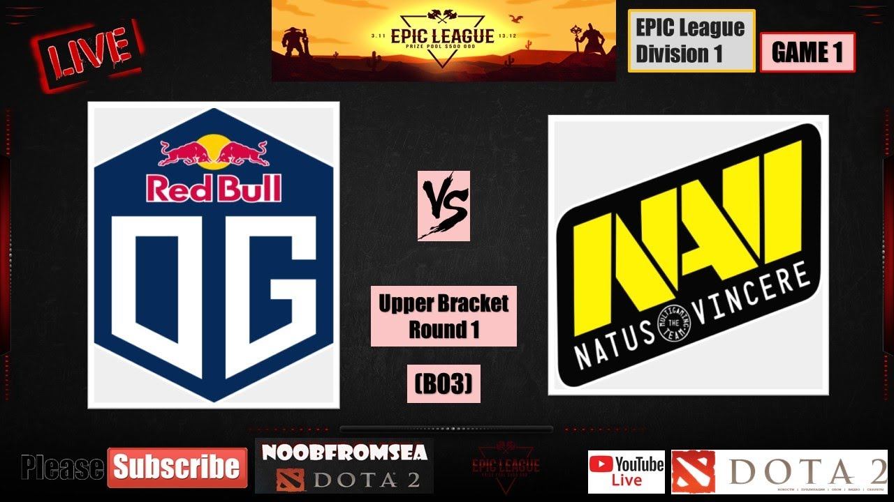OG vs NAVI - Game 1 | Dota 2 Live | All Games | Bo3 | Lower Bracket R2 | EPIC League Div. 1 смотреть онлайн