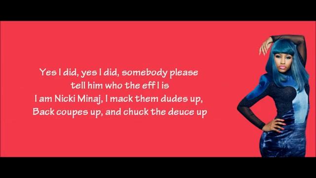 Nicki Minaj - Super Bass (feat. Ester Dean) (Bonus Song) Lyrics Video HD.flv смотреть онлайн