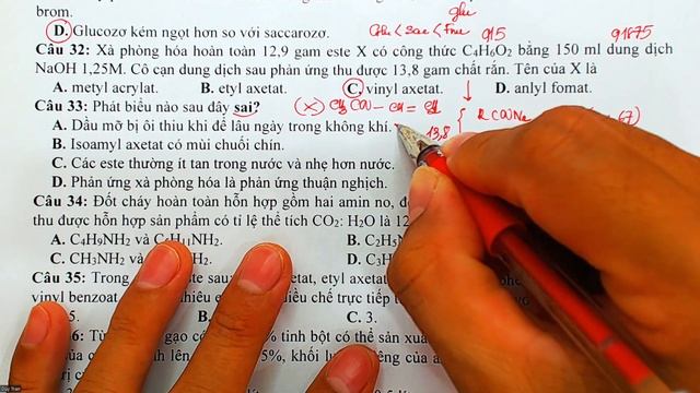 24.10.2023.[HÓA 12] VIDEO SỬA ĐỀ TỔNG ÔN CHƯƠNG 1, 2, 3, 4 MĐ 12342 (ÔN THI GKI 1) смотреть онлайн