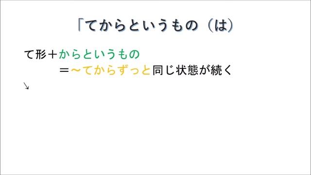 「～てからというもの」　JLPT　N1　Grammar смотреть онлайн
