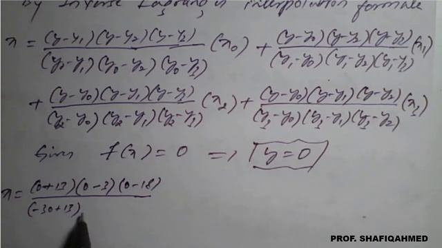 #39 || Problem#5 || Lagrange's formula for interpolation || Numerical Methods || 18MAT21|| смотреть онлайн