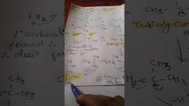 #Isobutylene +60% H2SO4 at70*cstop polymerisation Exceptional case @ Veena Dixit Chemistry IIT jee смотреть онлайн