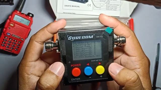 SURECOM SW-102 DUAL BAND SWR METER W/ BAOFENG BF-V8 5W смотреть онлайн