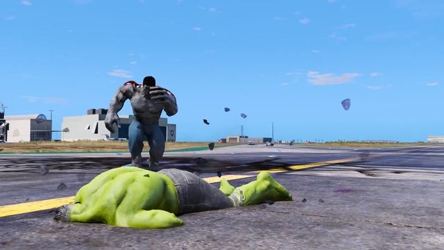 World War Hulk - Red Hulk & Blue Hulk & Hulk Vs Grey Hulk Army - Epic Superheroes Battle