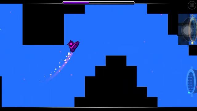Geometry Dash- My new level I’m working on :D смотреть онлайн
