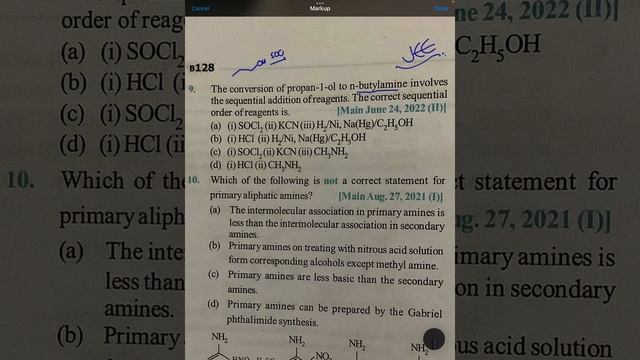 JEE 2022 organic chemistry class 12…6 смотреть онлайн