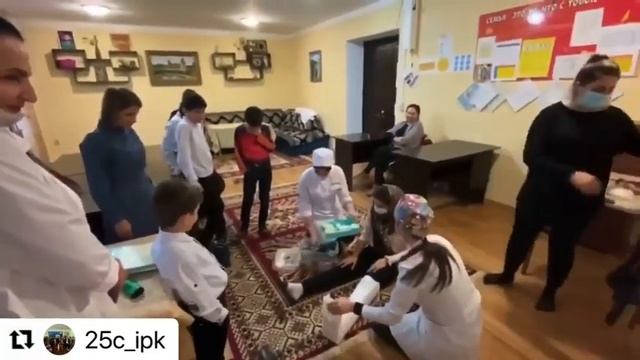 Открытый урок в Детском доме