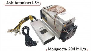 L3+ Antminer ноябрь 2024 майнинг, доходность,  настройка