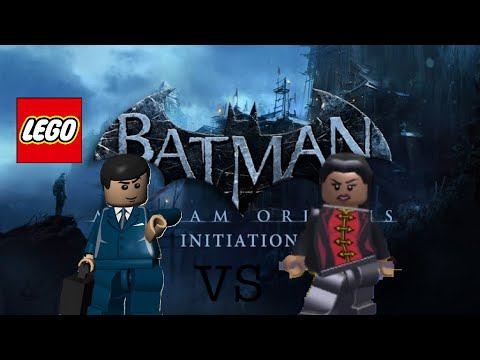 Lego Batman Arkham Origins Initiation Bruce Vs Shiva part 1 смотреть онлайн