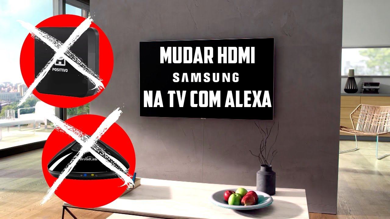Controlar o HDMI da TV Samsung com a Alexa (SEM BROADLINK) смотреть онлайн