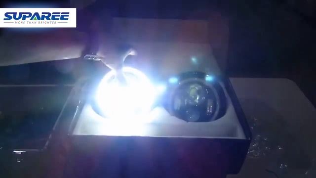 #SUPAREE 7 Inch LED Headlights with White Halo Ring Angel Eyes смотреть онлайн