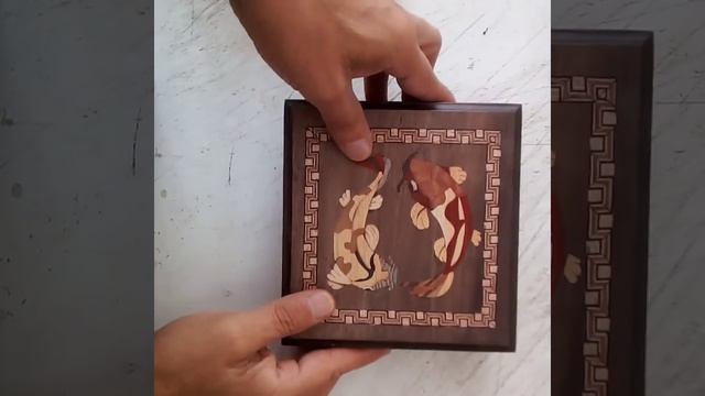 preparación de una Marqueteria para el barnizado смотреть онлайн