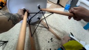 Распаковка и  подробная сборка  стульев Bruce с OZON