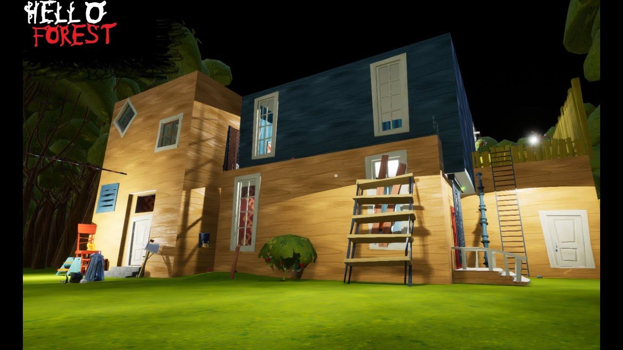 Hello Forest || Hello Neighbor || Hello Mod Kit - Funny Mod смотреть онлайн