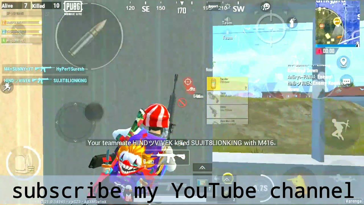 M416+3X AND RED DOT MONTAGE VIDEO OF PUBG MOBILE LITE смотреть онлайн