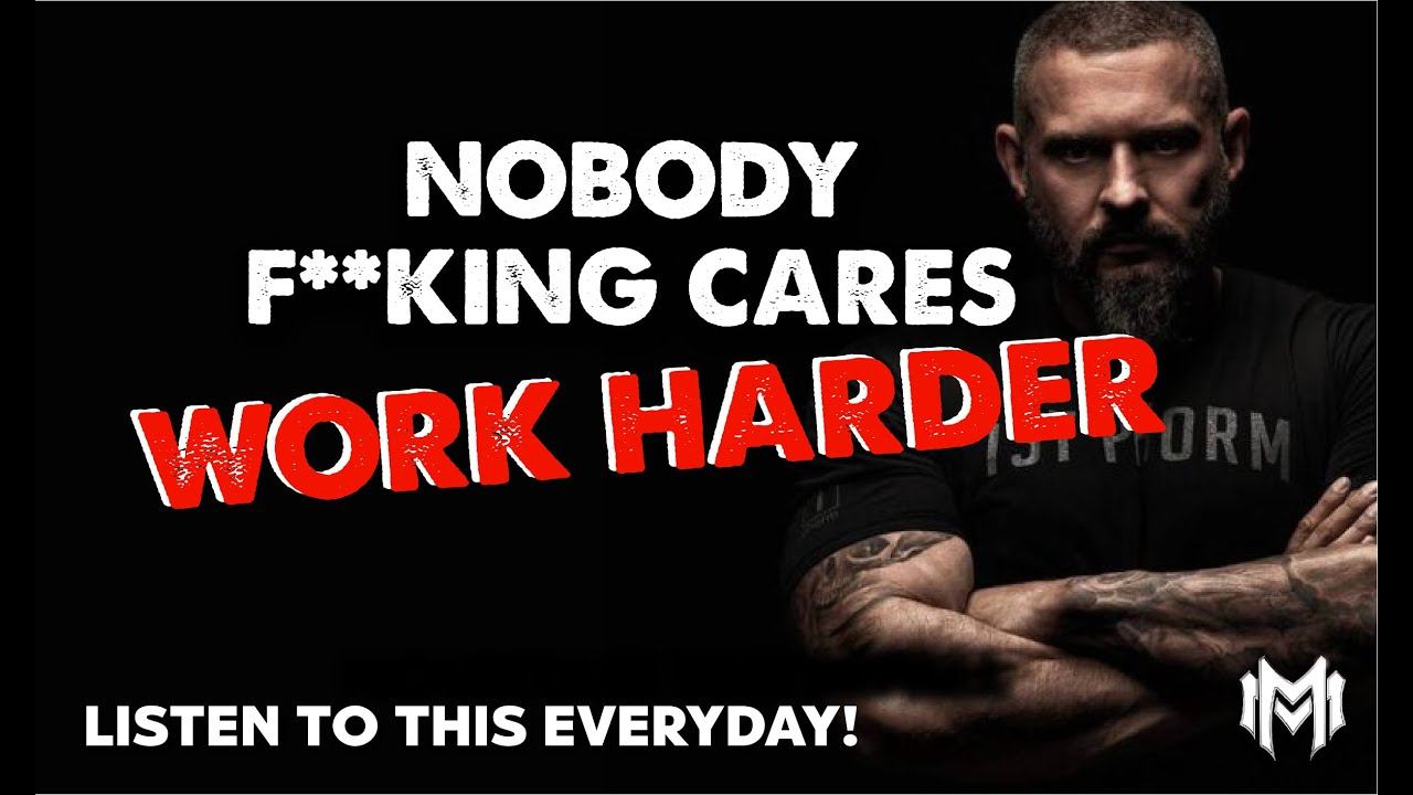 NOBODY CARES, WORK HARDER - MORNING MOTIVATION - ANDY FRISELLA смотреть онлайн