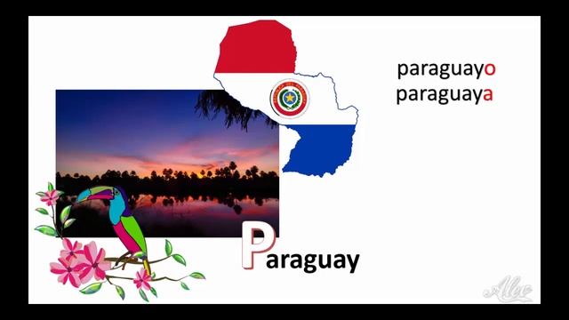 El abecedario II : nacionalidades (adjetivos masculinos y femeninos) смотреть онлайн