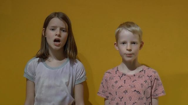 "Stabat Mater" Pergolesi (cover Marjolein, 11yo & Elewout, 10yo) смотреть онлайн