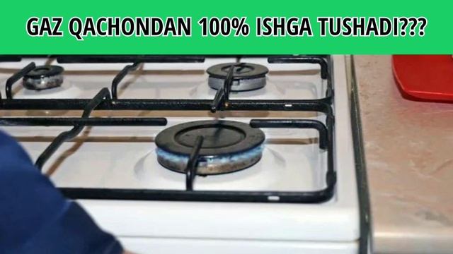 METAN GAZ QUYISH QACHONDAN TO'LIQ ISHGA TUSHADI???