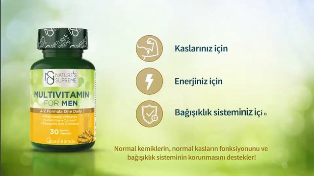 Nature's Supreme Multivitamin For Men смотреть онлайн
