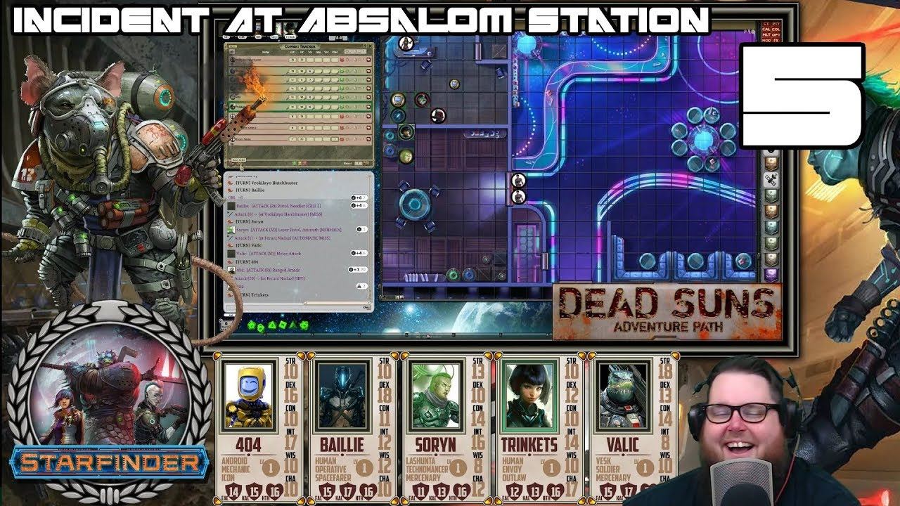 Starfinder Dead Suns Adventure Path | Incident At Absalom Station | How To Play | Session 5 смотреть онлайн