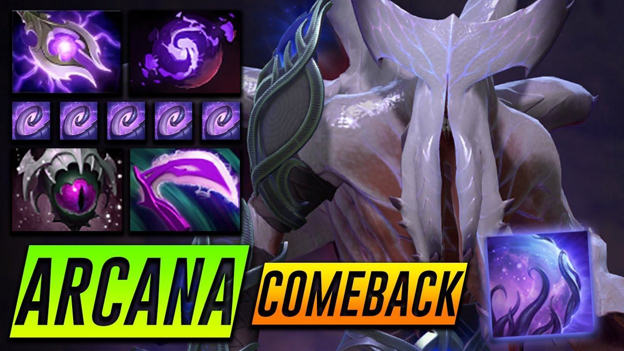 NEW ARCANA Faceless Void Comeback Action - Dota 2 Pro Gameplay [Watch & Learn] смотреть онлайн