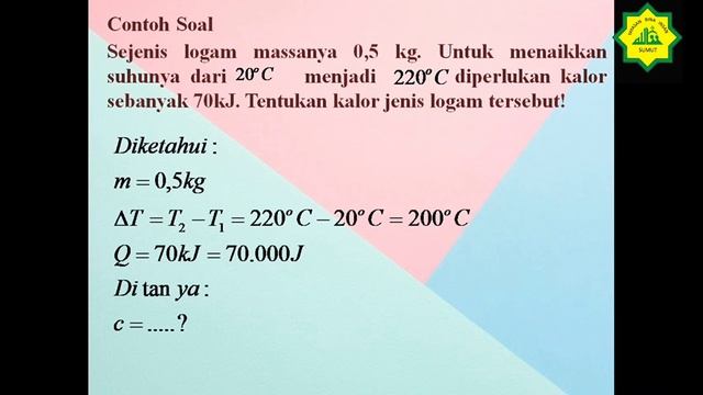 Kelas VII Mata Pelajaran IPA Eps 13 Kalor Jenis dan Kapasitas Kalor смотреть онлайн