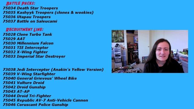New LEGO Star Wars Winter 2013 Set List Revealed - BrickQueen смотреть онлайн