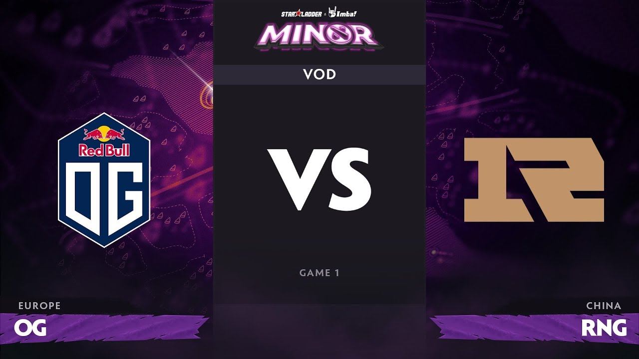 [RU] OG vs RNG, Game 1, StarLadder ImbaTV Dota 2 Minor, Group Stage смотреть онлайн