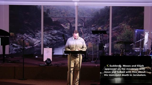 The Unveiling Of Jesus' Glory - Mark 9:1-9 смотреть онлайн