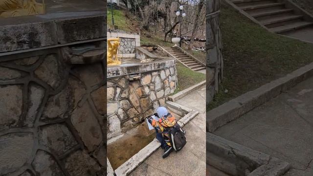 Каскадная лестница в 1790 ступеней на курорте Железноводск. Кавказские Минеральные воды 2024 смотреть онлайн