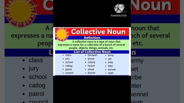 collective Noun#collective noun examples смотреть онлайн
