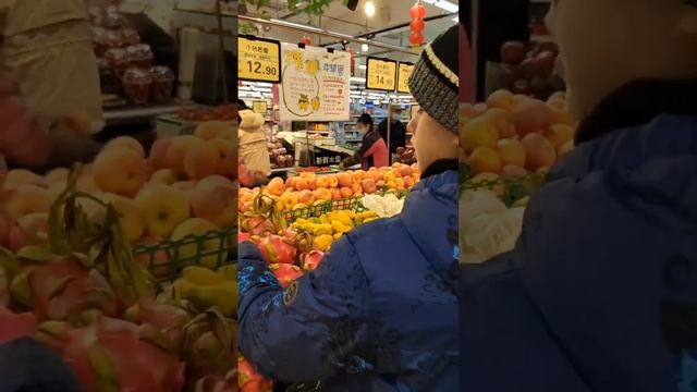 Китай 2024. Жаохе. Январь. Прогуляемся по государственному супермаркету "Диалог".. смотреть онлайн