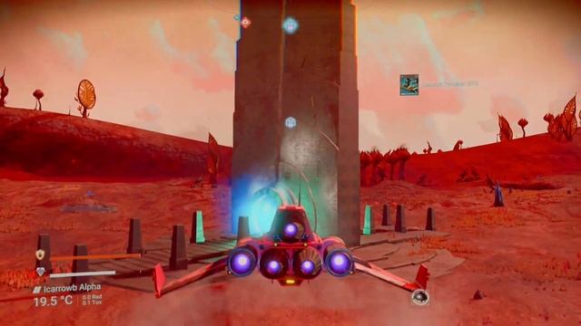 White Experimental Multitool with Teal Crystals in No Man's Sky смотреть онлайн