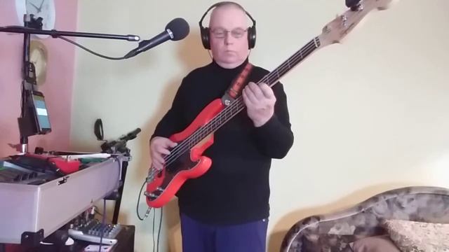Led Zeppelin Black Dog bass cover by Rein Poom смотреть онлайн