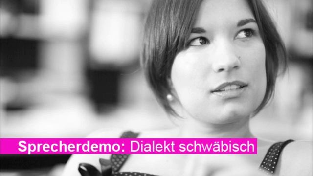 Sprecherdemo: Dialekt schwäbisch смотреть онлайн