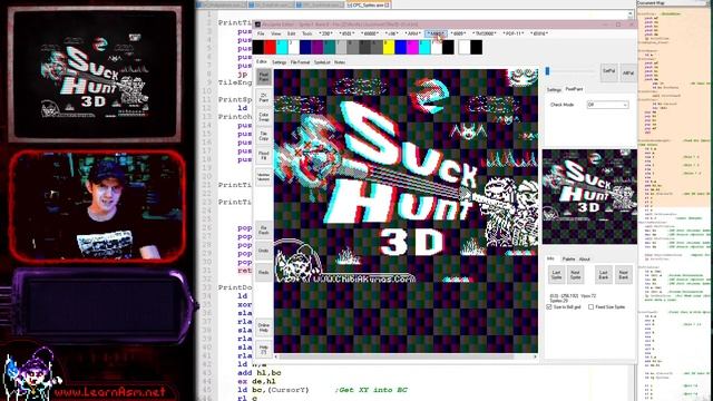 Lesson SH10 - Amstrad CPC Code Part 1 - Sprites And Sounds!