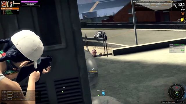 ИГРАЮ В APB RELOADED С УТКОЙ! смотреть онлайн