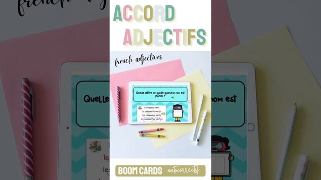 Accord de l' adjectif | French Adjectives #frenchimmersion #frenchforeveryone #frenchteachers смотреть онлайн
