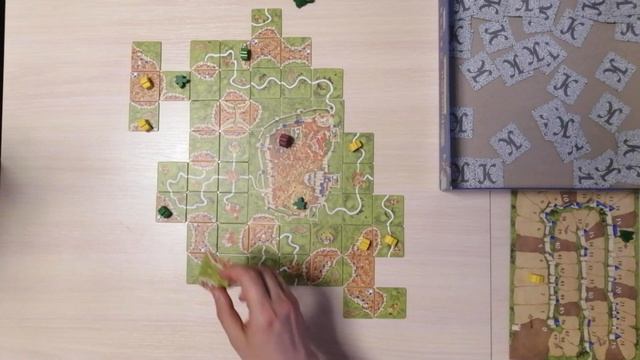 Играем в настольную игру Каркассон: дополнение Граф. (RU, 16+) смотреть онлайн