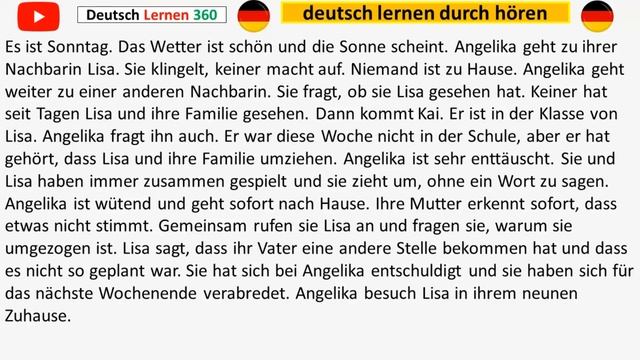 Deutsch Lernen Durch Hören Im Schlaf A1 07