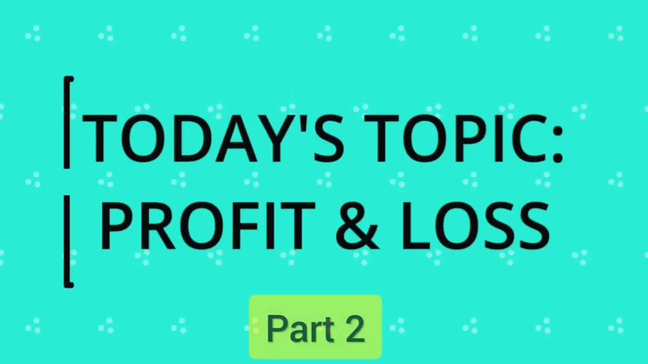 Profit and loss For Competitive Exams SSC, PSC. Shubham Sir Competitive 9804625242 смотреть онлайн