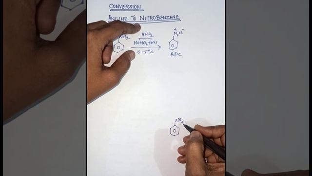 Conversion of aniline to nitrobenzene:-#benzene||CHEM FOCUS POINT 👉☝️ смотреть онлайн