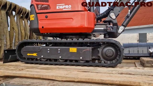 Отгрузка мини-экскаватора QUADTRAC E16 PRO +7-909-630-90-90 смотреть онлайн